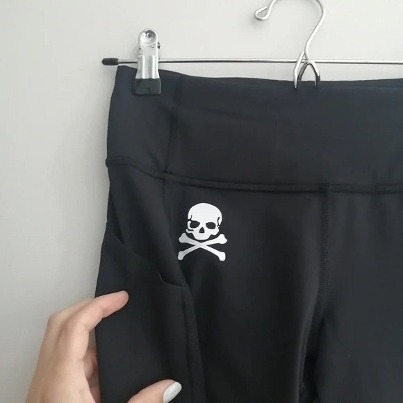 Lululemon SoulCycle Wunder Train 22" Crop Leggings with Mesh Size 4 - Picture 5 of 16